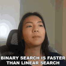 Binary Search Is Faster Than Linear Search Kylie Ying GIF - Binary Search Is Faster Than Linear Search Kylie Ying Free Code Camp GIFs