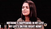 mila kunis hot ones life is on fire nothing is happening