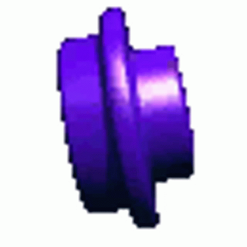 Stud Sticker - Lego Purple Stud Coin - Discover & Share GIFs