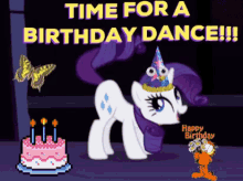 Birthday Dance Pony GIF - Birthday Dance Pony Funny GIFs