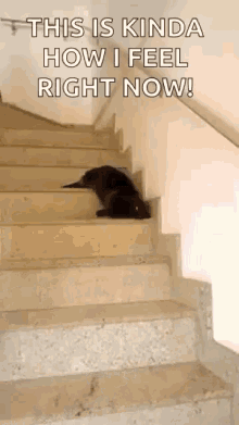 stairs tired