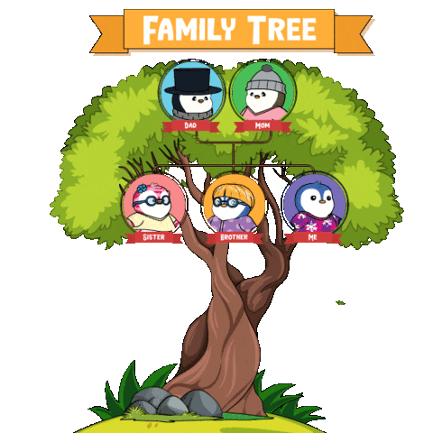 Family History Sticker - Family History Penguin Stickers