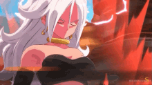 Majin Android21 Eyes Open GIF - Majin Android21 Android21 Eyes Open GIFs