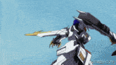 a gif from gifrun.com shows a robot fighting another robot