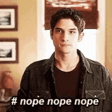 Nope Teen Wolf GIF - Nope Teen Wolf Im Out GIFs