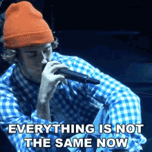 Everything Is Not The Same Now Justin Bieber GIF - Everything Is Not The Same Now Justin Bieber Lonely Song GIFs