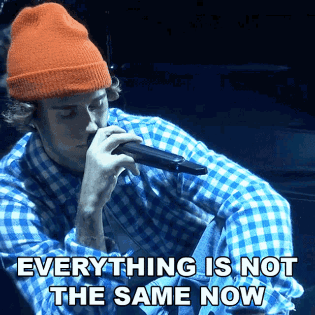 Everything Is Not The Same Now Justin Bieber GIF - Everything Is Not The Same  Now Justin Bieber Lonely Song - Discover & Share GIFs