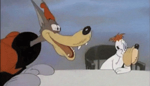 Wolf Cartoon Open Mouth GIF - Wolf Cartoon Open Mouth Roll Tongue -  Discover & Share GIFs
