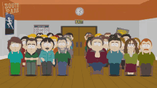 Audience Clapping Randy Marsh GIF - Audience Clapping Randy Marsh South Park GIFs