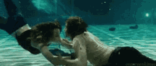 Babe GIF - Swimming Underwater Kissing GIFs
