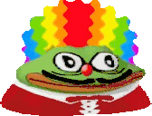 Abozo Clown Sticker - Abozo Clown Frog Stickers