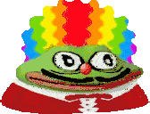 Abozo Clown Sticker - Abozo Clown Frog Stickers