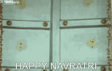 Happy Navratri Gifkaro GIF - Happy Navratri Gifkaro Door Opening GIFs