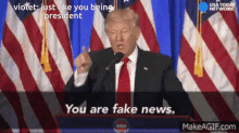 Yeet Fake News GIF - Yeet Fake News President GIFs