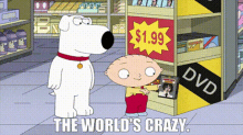 Family Guy Stewie Griffin GIF - Family Guy Stewie Griffin The Worlds Crazy GIFs