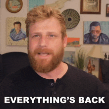 Everythings Back Grady Smith GIF - Everythings Back Grady Smith Everything Has Returned GIFs