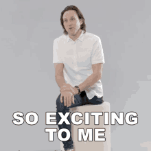 So Exciting To Me Josh Sundquist GIF - So Exciting To Me Josh Sundquist I Cant Wait GIFs