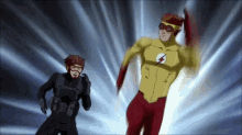 The Flash Run GIF - The Flash Run Young Justice GIFs