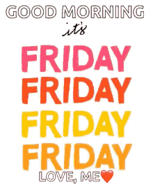 Friday Its GIF - Friday Its GIFs