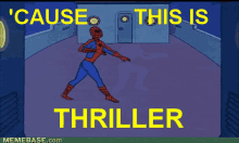 Spider Man GIF - Spider Man Thriller GIFs