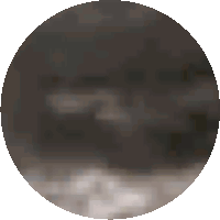 a pixelated image of a circle with a few lines on it