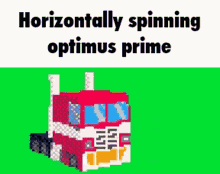 transformers optimus prime picocad