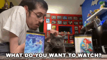 What Do You Want To Watch Ricky Berwick GIF - What Do You Want To Watch Ricky Berwick Ricky Berwick Vlog GIFs