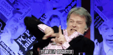 Disgusted Paul Merton GIF - Disgusted Paul Merton Have I Got News For You GIFs