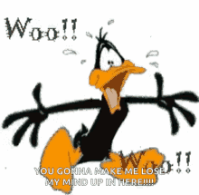 Daffy Duck Excited GIF - Daffy Duck Excited Nervous GIFs