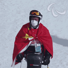 Waving Para Alpine Skiing GIF - Waving Para Alpine Skiing Paralympics GIFs