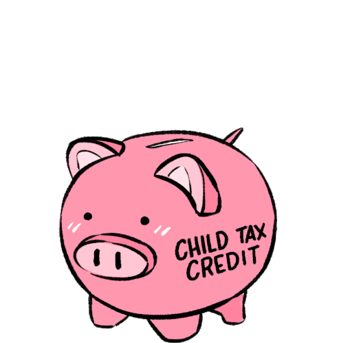Child Tax Credit Tax Credits Sticker - Child Tax Credit Tax Credits Taxes Stickers
