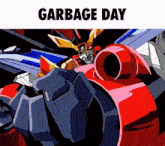 Garbage Day Gaogaigar GIF