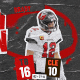 Cleveland Browns (10) Vs. Tampa Bay Buccaneers (16) Third Quarter GIF - Nfl National Football League Football League GIFs
