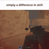 Simply A Difference In Skill Roblox GIF