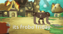 Frobo Friday Frobo GIF - Frobo Friday Frobo Amphibia GIFs