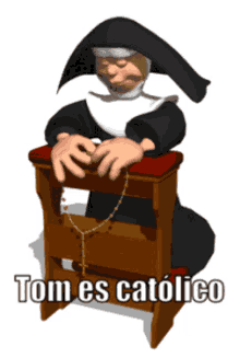Tom Catholique GIF