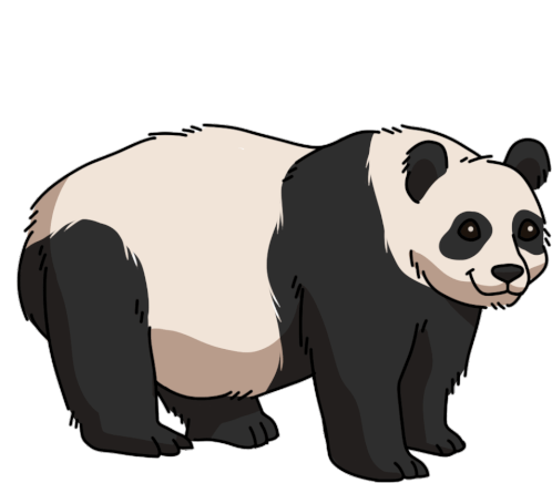 Panda Giant Panda Sticker - Panda Giant Panda Stickers