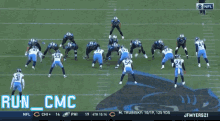 Carolina Panthers Touchdown GIF - Carolina Panthers Touchdown Christian Mccaffrey GIFs