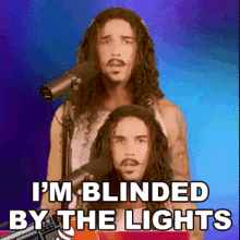 Im Blinded By The Lights Anthony Vincent GIF - Im Blinded By The Lights Anthony Vincent Ten Second Songs GIFs