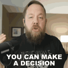 You Can Make A Decision Ryan Bruce GIF - You Can Make A Decision Ryan Bruce Fluff GIFs