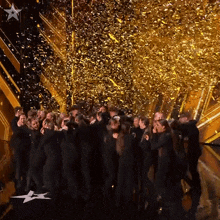 Golden Buzzer Unity GIF - Golden Buzzer Unity Britain'S Got Talent GIFs