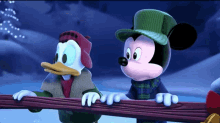 Mickey Mouse Donald Duck GIF - Mickey Mouse Donald Duck Huh GIFs