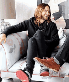 Jared Leto Laughing GIF - Jared Leto Laughing Happy GIFs