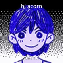 Acorn Hi GIF - Acorn Hi Omori Acorn GIFs