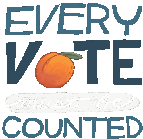 Every Vote Must Be Counted Now We Must Wait Sticker - Every Vote Must Be Counted Now We Must Wait Count Every Vote Stickers