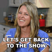 Let'S Get Back To The Show Jill Dalton GIF - Let'S Get Back To The Show Jill Dalton The Whole Food Plant Based Cooking Show GIFs