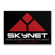 the logo for skynet neural net-based artificial intelligence