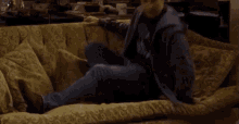 Chris Evans Reading GIF - Chris Evans Reading On The Couch GIFs