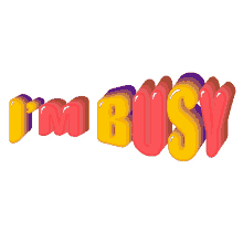 now busy