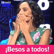 Besos A Todos Besos GIF - Besos A Todos Besos Canal10uy GIFs